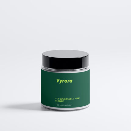 Soy Wax Candle, Wild Flower