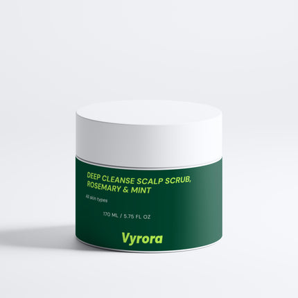 Deep Cleanse Scalp Scrub, Rosemary & Mint