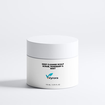 Deep Cleanse Scalp Scrub, Rosemary & Mint